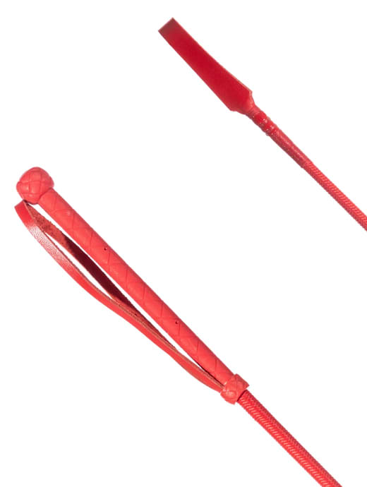 Country Direct Braided Everyday Riding Whip Red
