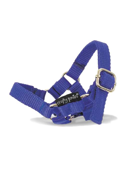 Crafty Ponies Head Collar Blue