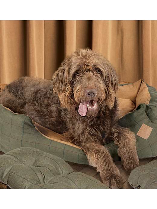 Danish Designs Green Tweed Snuggle Bed