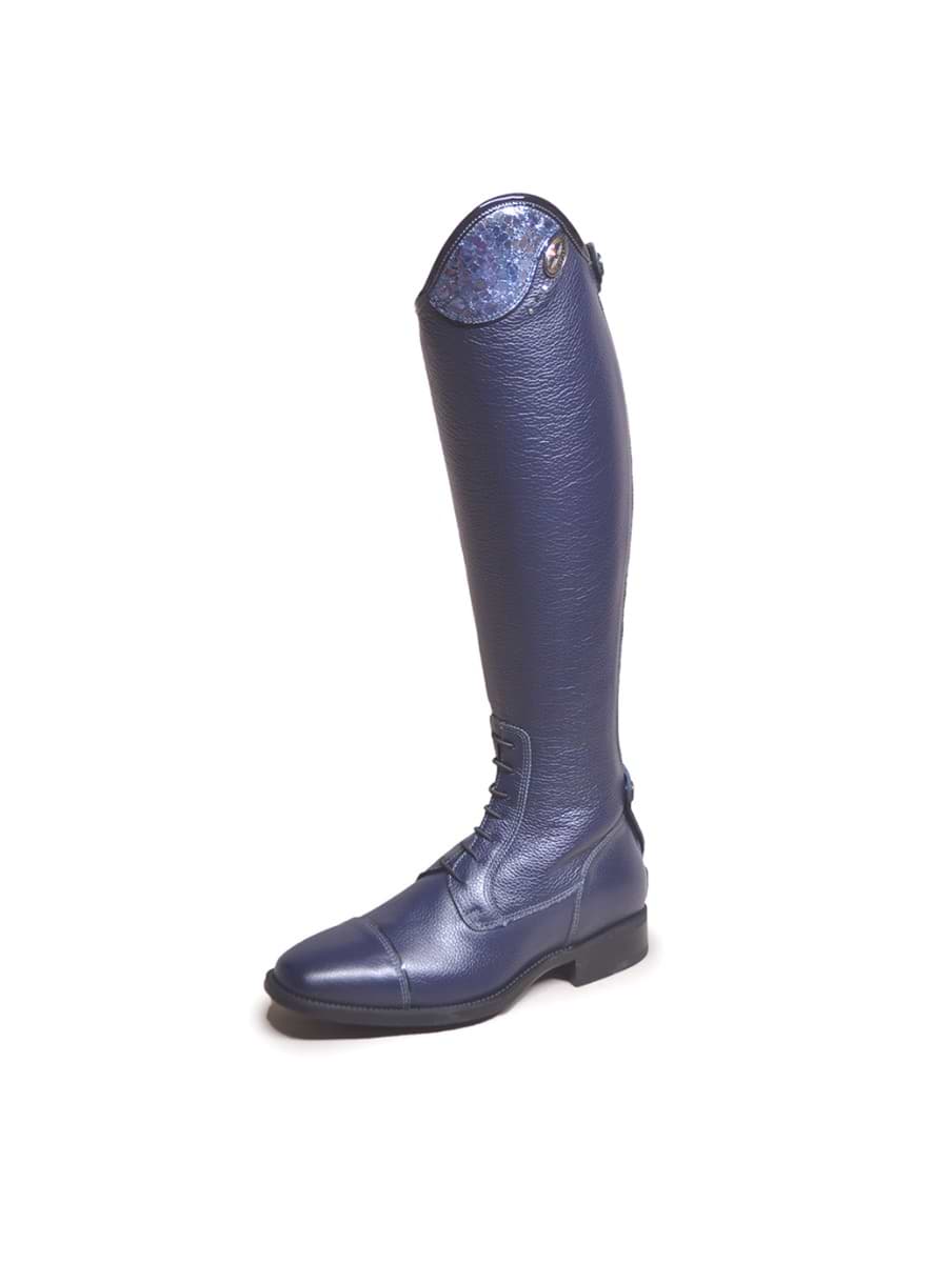 De Niro Tricolore Salentino Tall Riding Boots Quick Blue Ice Sky