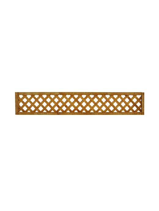 Forest Garden Diamond Lattice Fence Topper 183 x 30cm