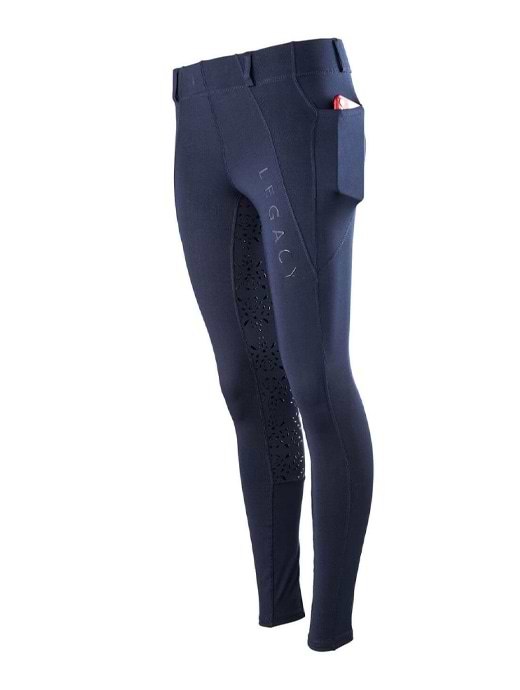 Legacy Children's Riding Tights Navy