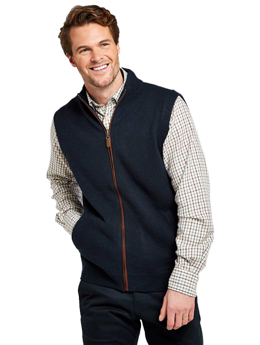 Dubarry Men's Upperwood Bodywarmer Navy