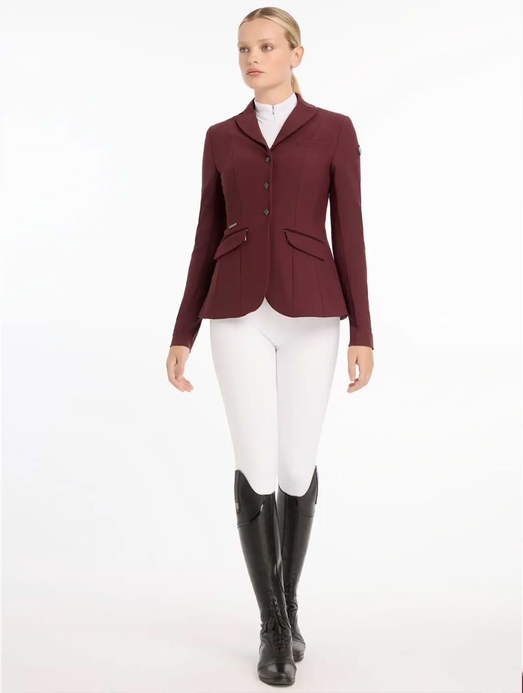 LeMieux Dynamiqué Show Jacket Burgundy