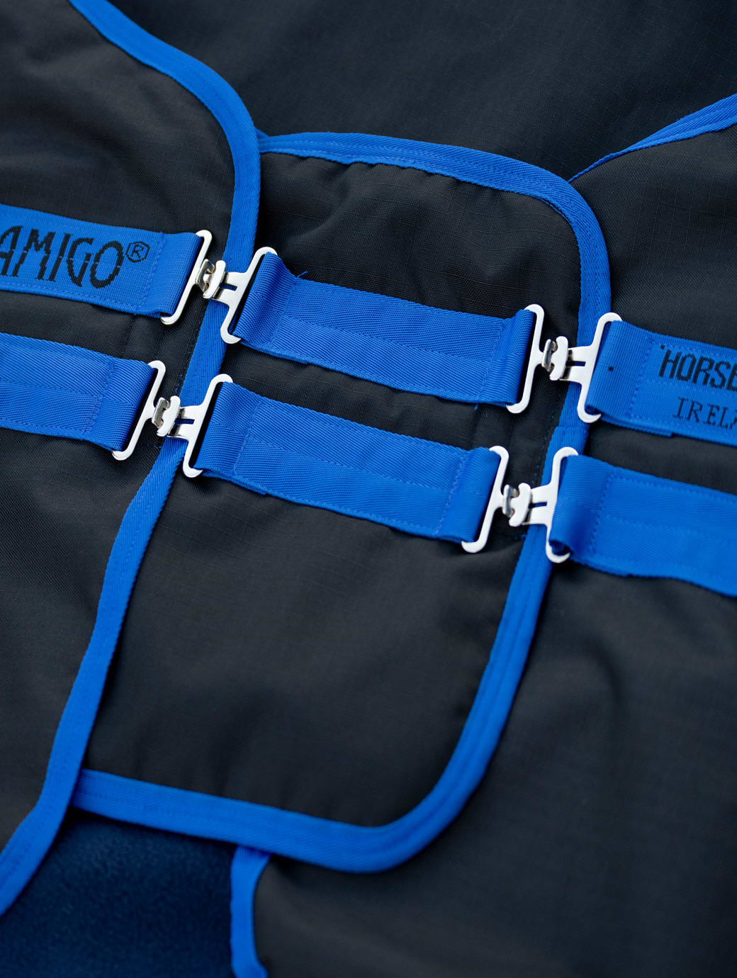 Horseware Amigo Front Chest Extender Black/Blue