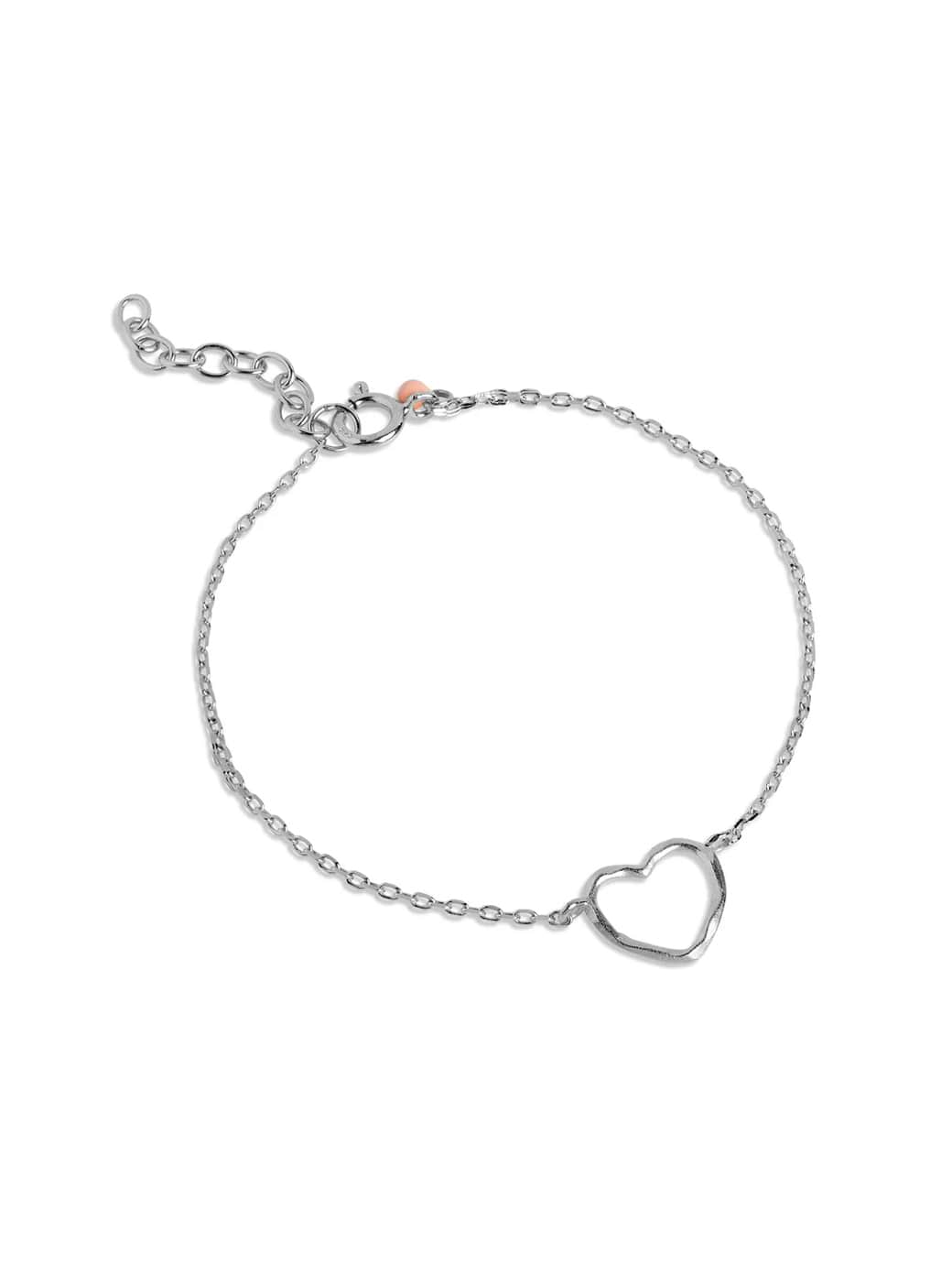 *SS25*ENAMEL Copenhagen Organic Heart Bracelet Sterling Silver