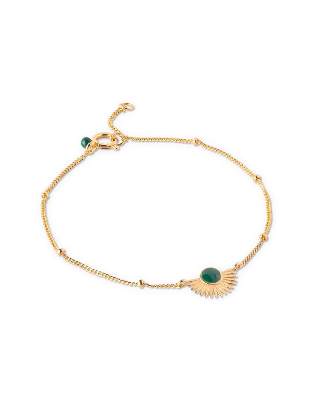 *SS25*ENAMEL Copenhagen Soleil Bracelet Petrol Green
