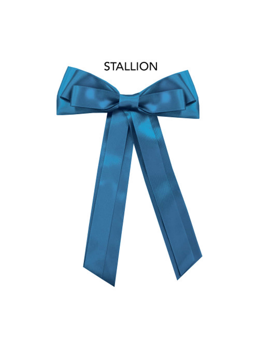Equetech Horse Competition Warning Tail Ribbon Blue