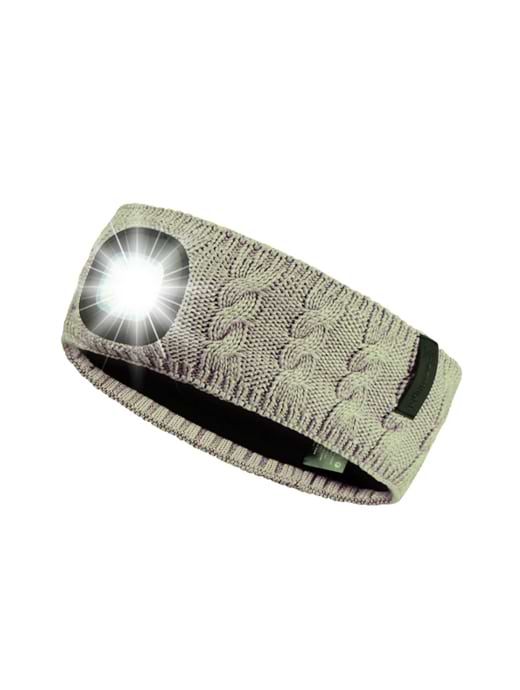 Equi-Light Wool Headband Taupe