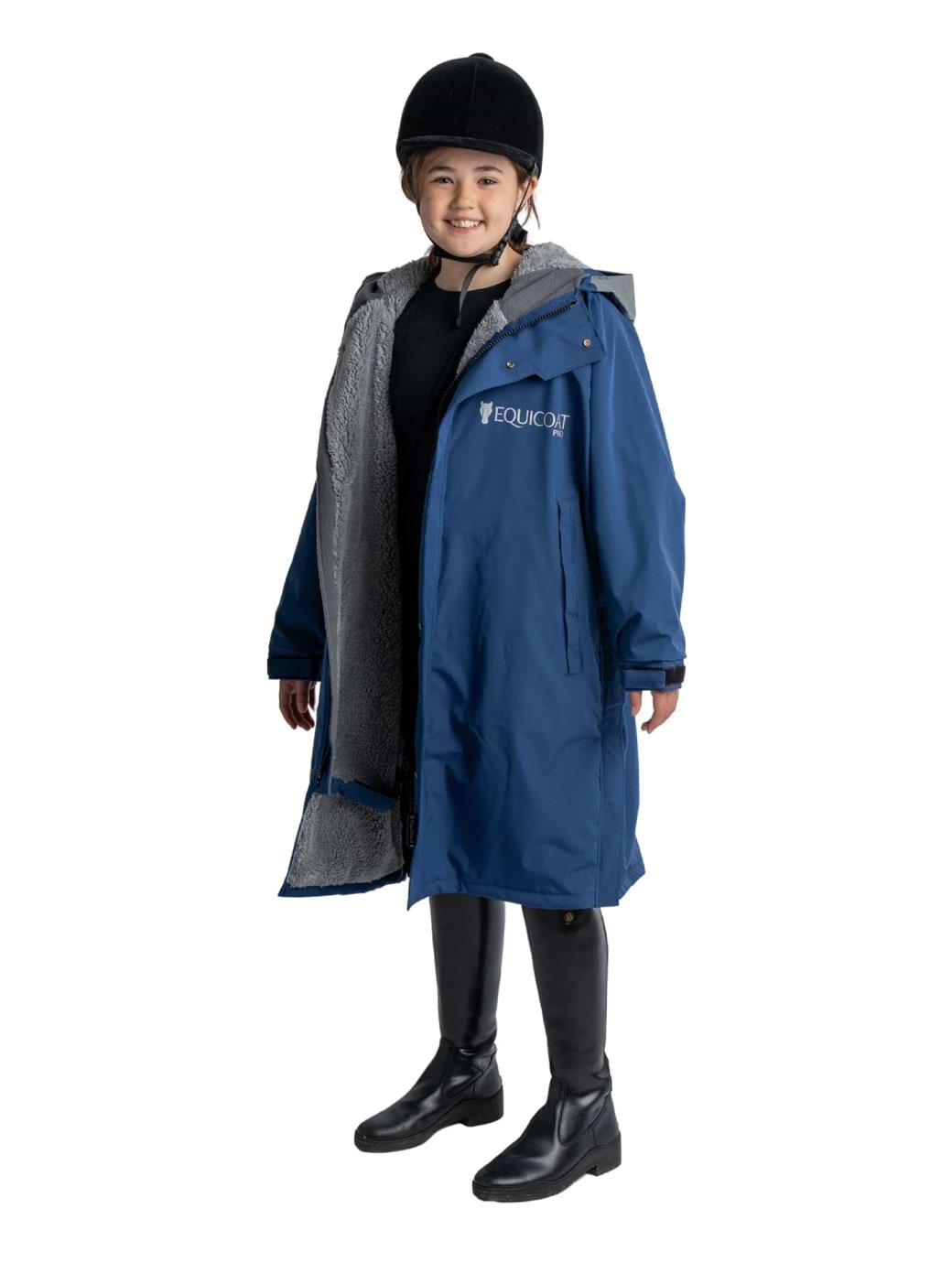 Equicoat Pro Kids Navy