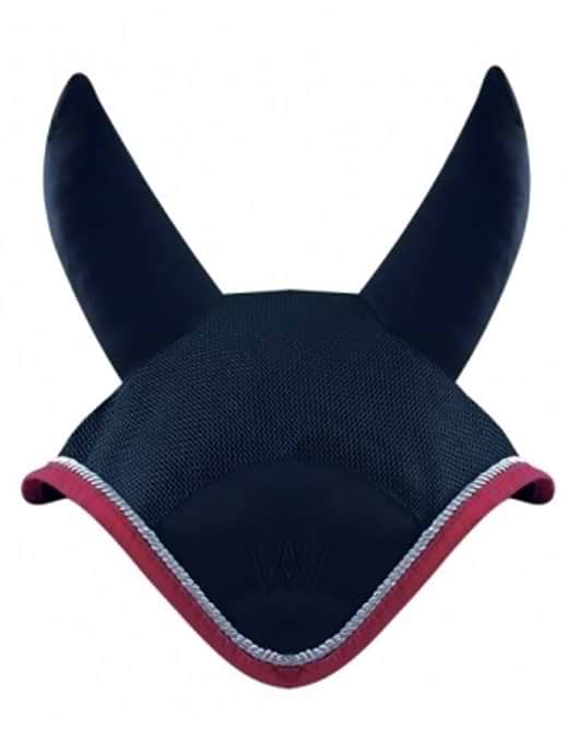 Woof Wear Ergonomic Fly Veil - Black/Shiraz