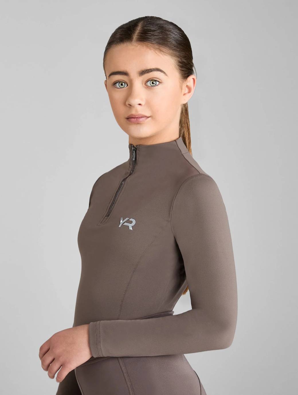 Aztec Diamond Young Rider Fawn Long Sleeve Core Base Layer