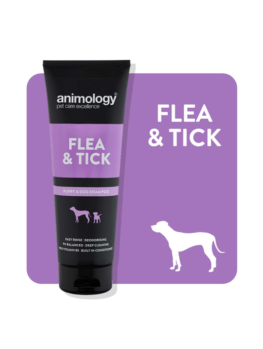 Animology Flea & Tick Dog Shampoo 250ml