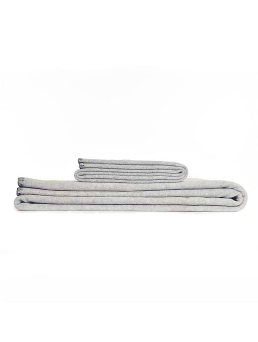 Tweedmill Textiles Fleece Throw Silver Grey