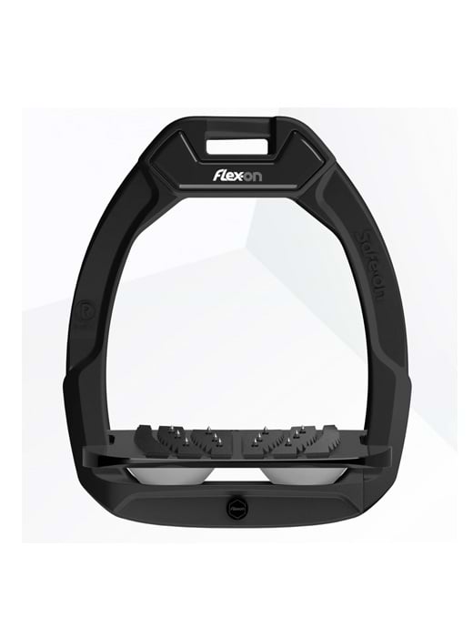 Flex-on Safe-on Stirrup Black/Grey