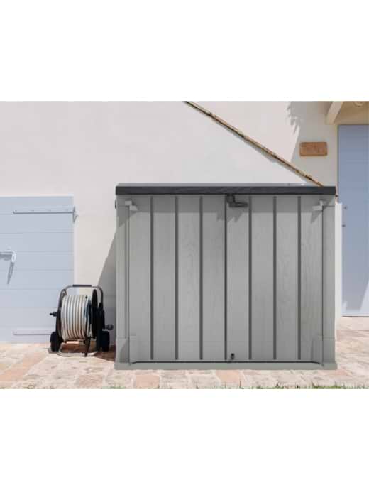 Forest Garden Extra Large Garden Storage Unit / Bin Store - 1200 Litre Grey