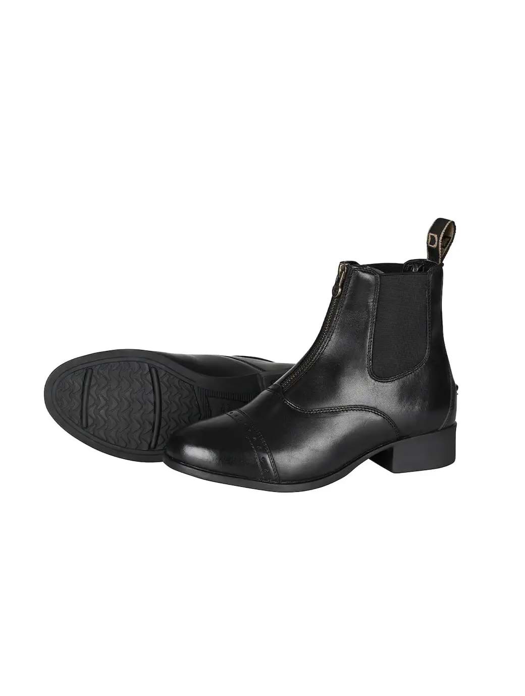 Dublin Children's Foundation Zip Paddock Boots II Black