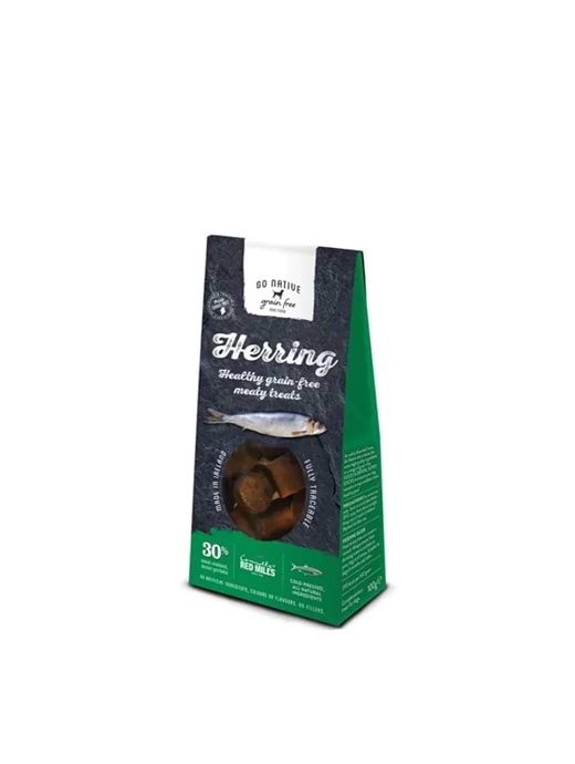 Go Native Dog Treats With Herring 100g