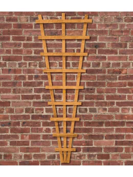 Forest Garden Heavy Duty Fan Trellis 183x66cm