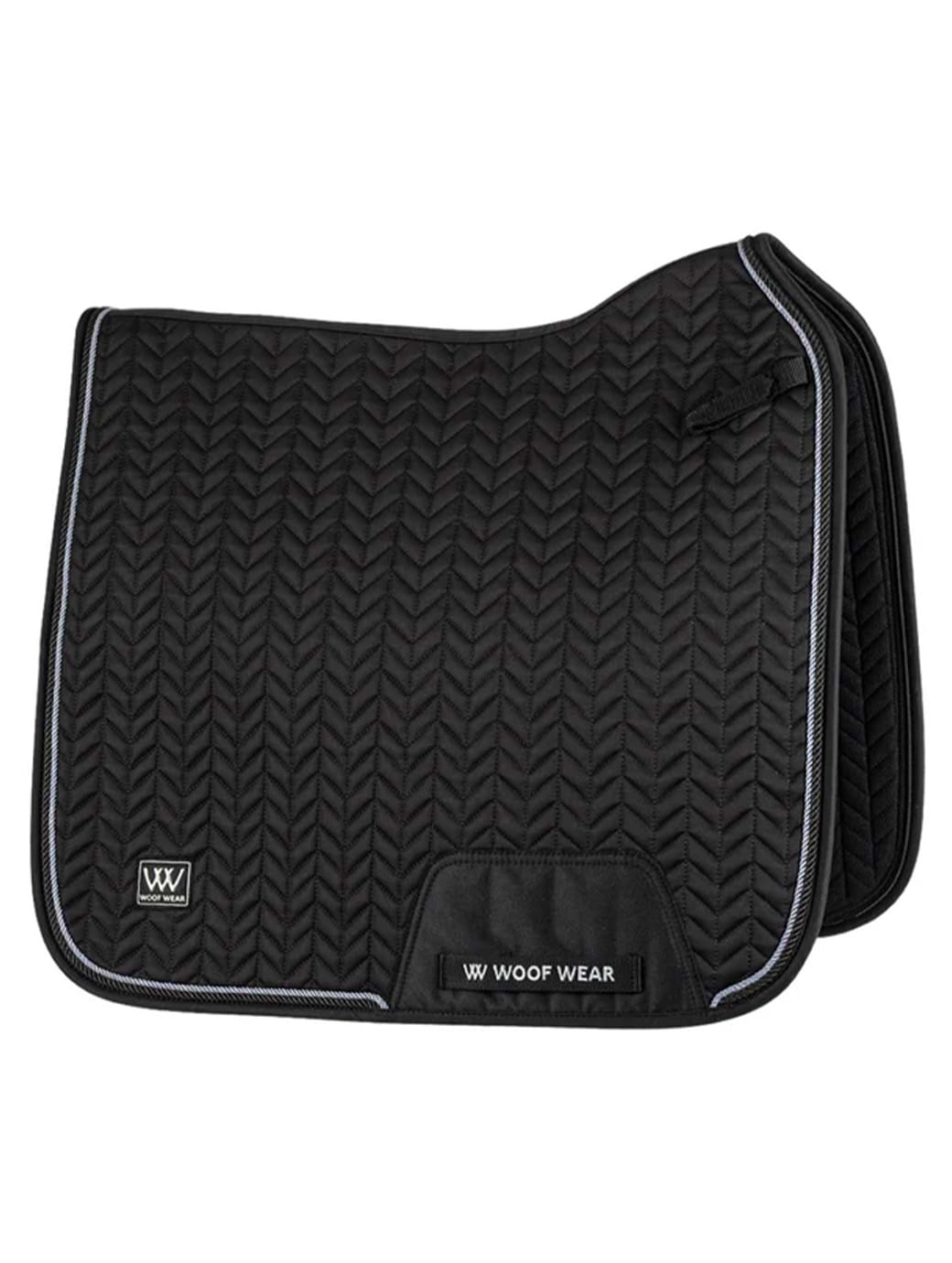 Woof Wear Herringbone Dressage Pad - Black