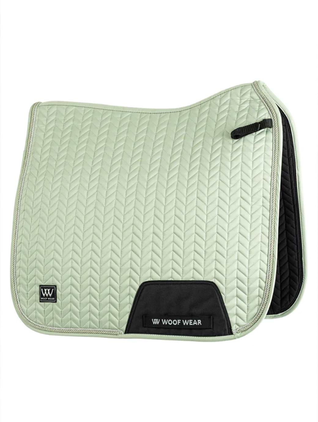 Woof Wear Herringbone Dressage Pad - Sage