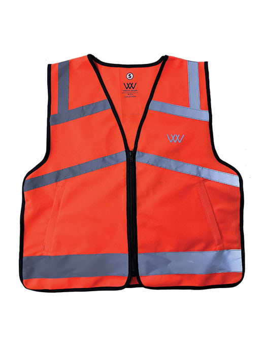 Woof Wear Hi Vis Riding Vest Orange