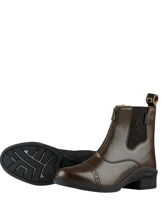 Dublin Altitude Zip Paddock Boot - Brown Child