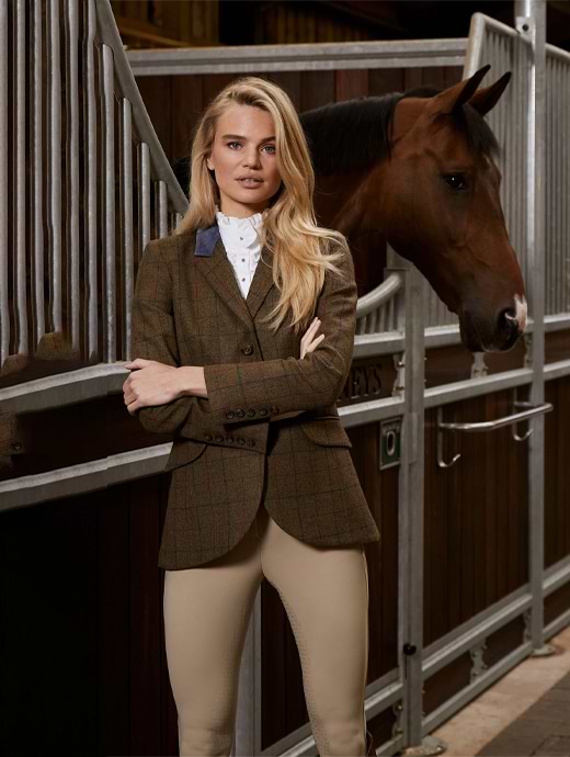 Tweed riding jacket cheap