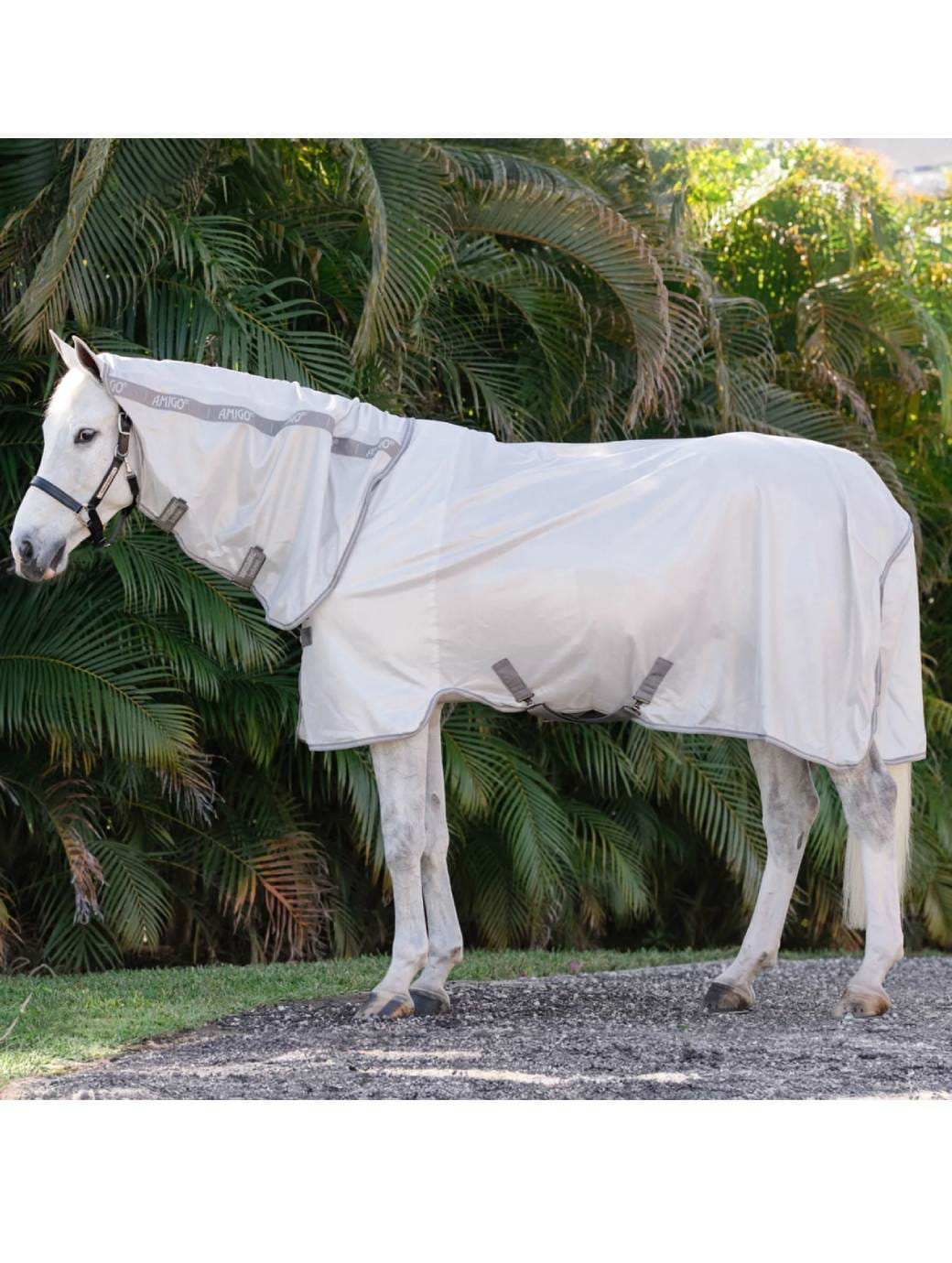 Horseware Amigo Integrated Fly Sheet Silver/Titanium