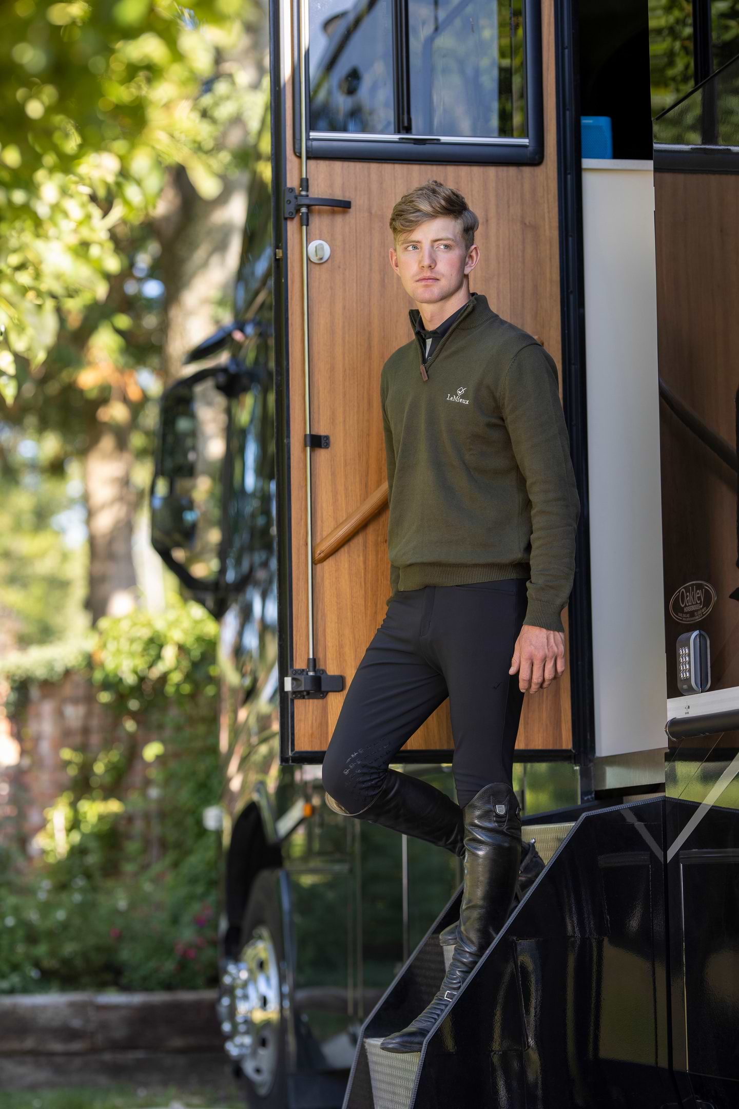 LeMieux Mens Breeches Black