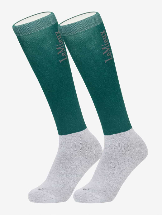 LeMieux Competition Socks Spruce