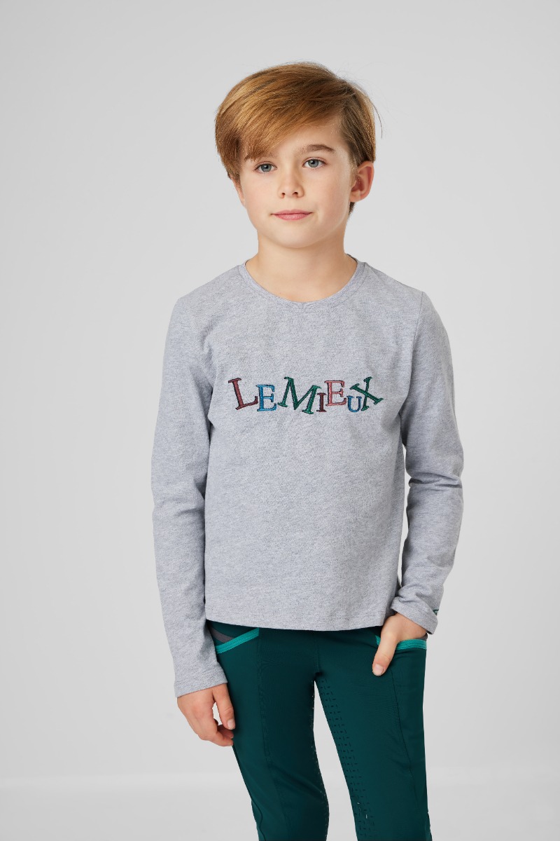 LeMieux Mini Jamie Jersey T-Shirt Grey