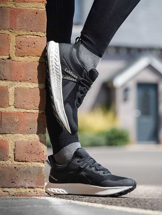 LeMieux Trax Waterproof Trainer Black