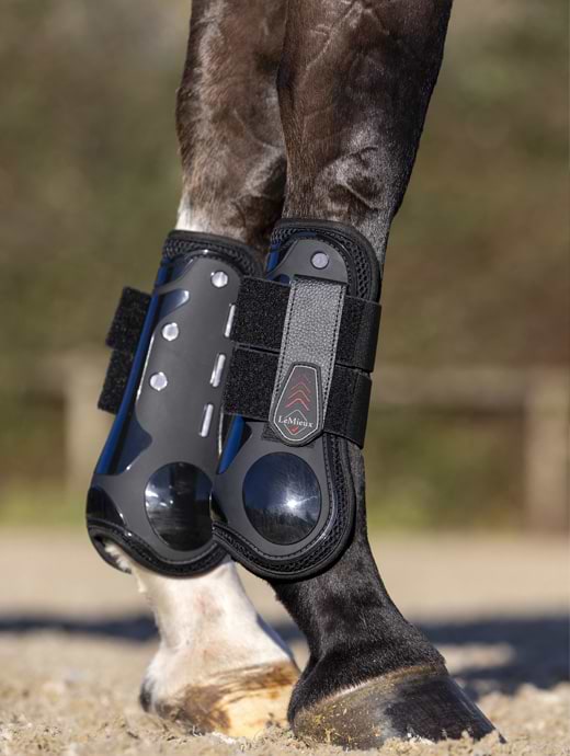 LeMieux Derby ProJump Tendon Boot Black 