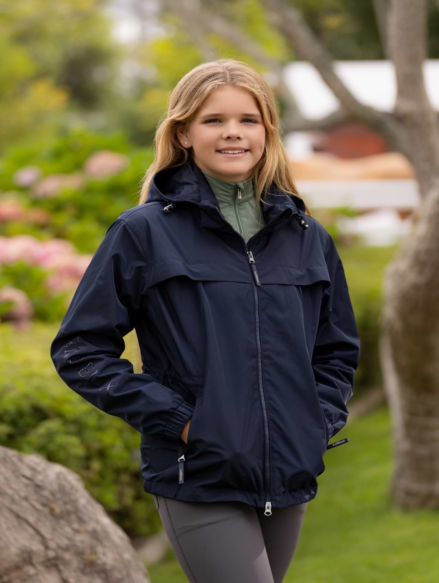 LeMieux Young Rider Dolcie Waterproof Jacket Navy