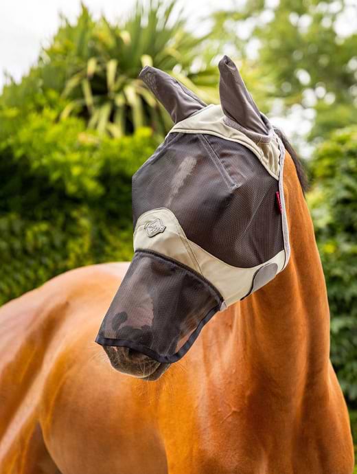 LeMieux Visor-Tek Full Fly Mask Fern