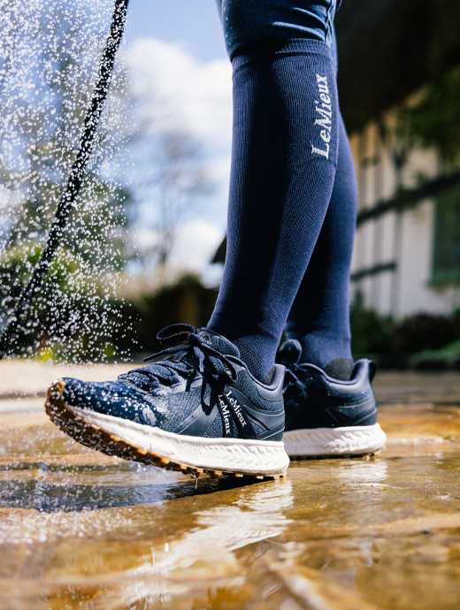 LeMieux Trax Waterproof Trainer Navy