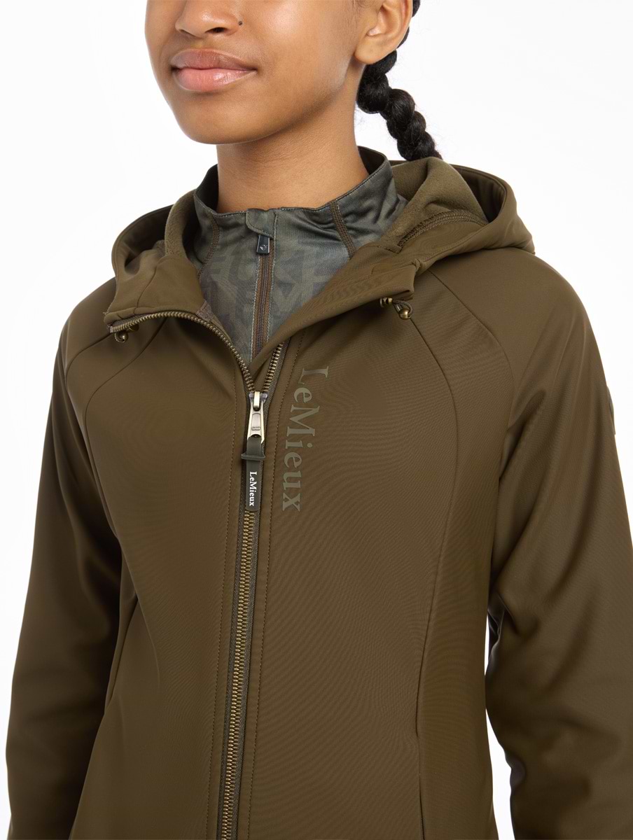 Young Rider Lottie Soft Shell Jacket Alpine 11-12 years LeMieux - Equina Lovasbolt - prémium ló és lovas felszerelések