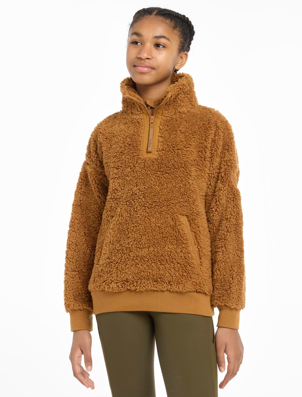 LeMieux Young Rider Tia Teddy Fleece Ginger