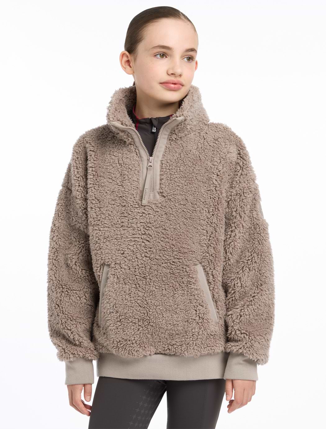 LeMieux Young Rider Tia Teddy Fleece Ash