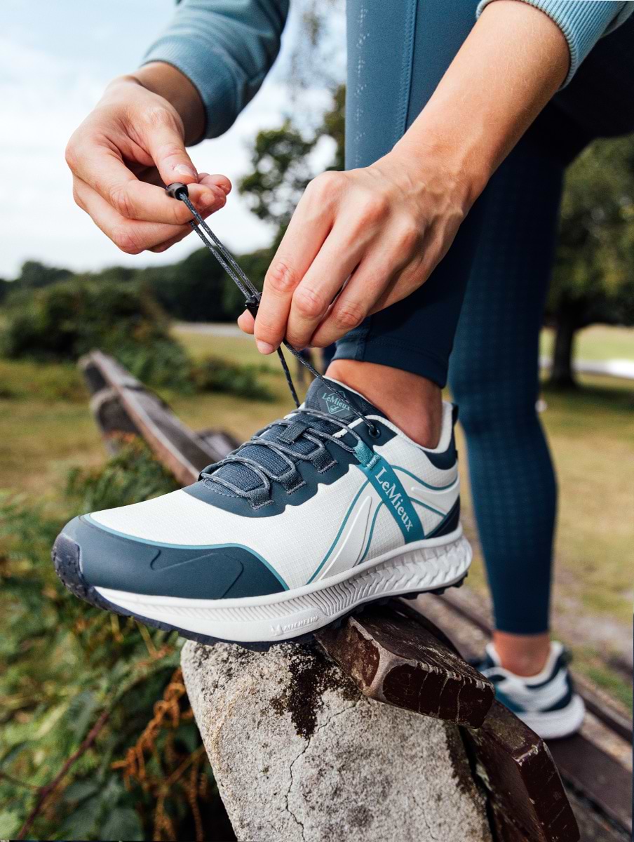 LeMieux Trax 2.0 Waterproof Trainers Petrol