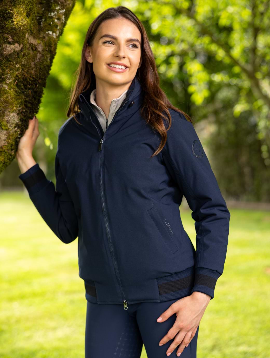 LeMieux Ladies Team Jacket Navy