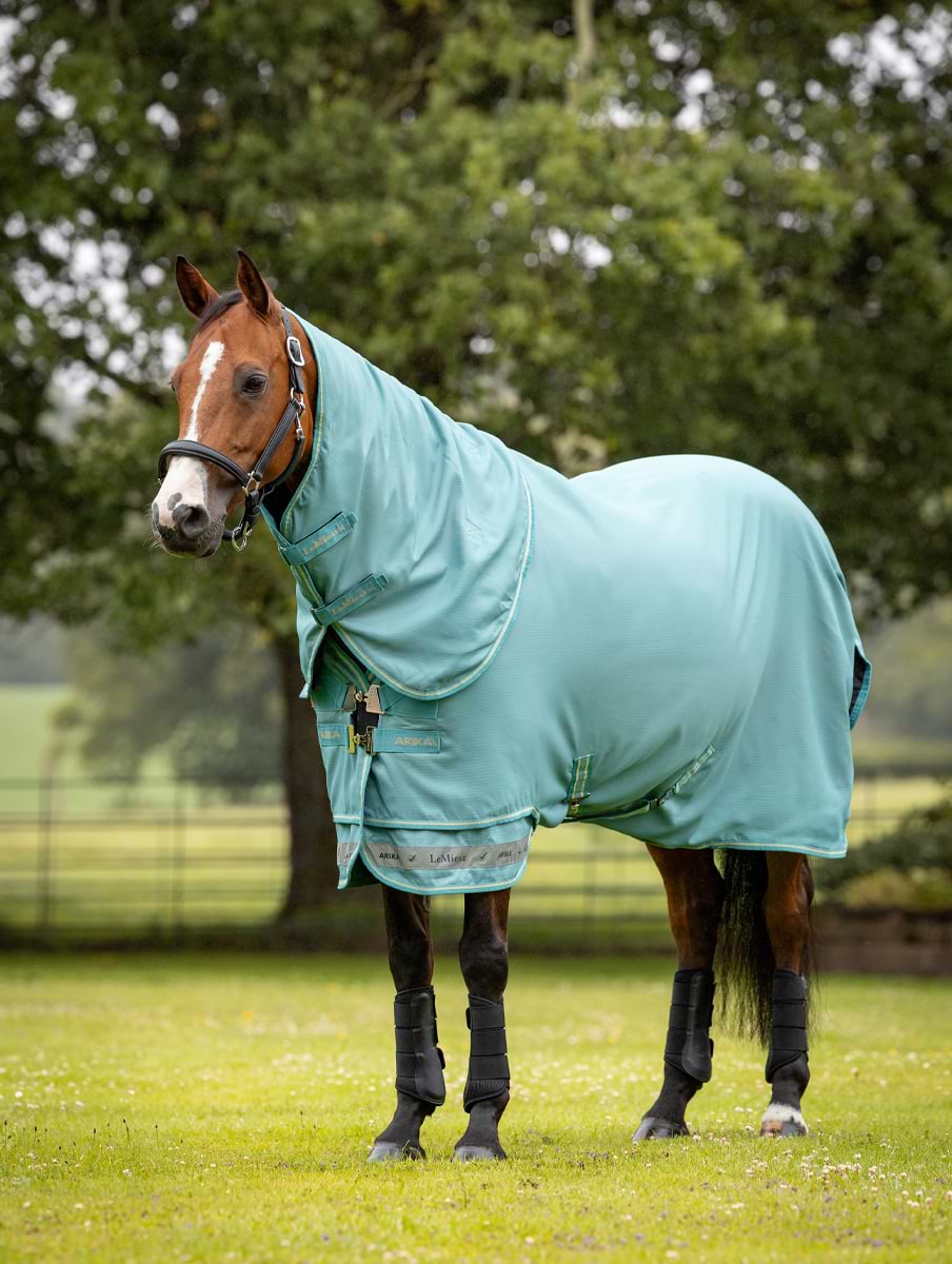 LeMieux Arika Ripstop 50g Turnout Rug Lagoon 