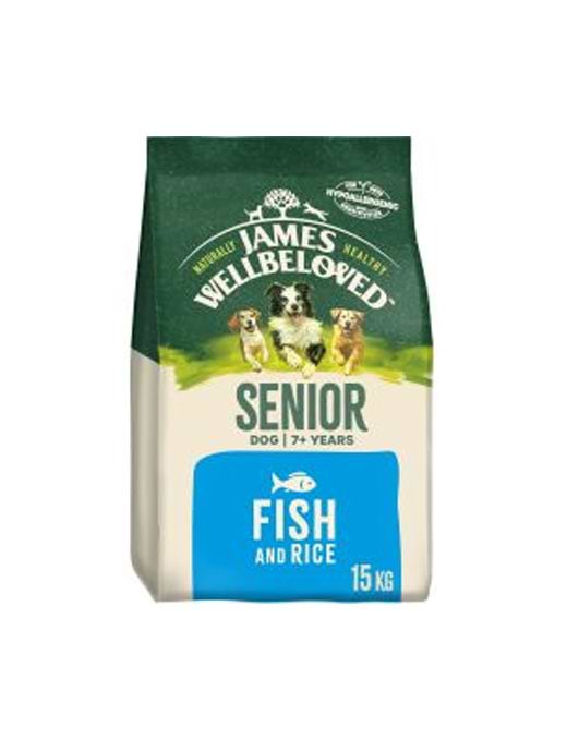 James Wellbeloved SENIOR Fish & Rice 15KG