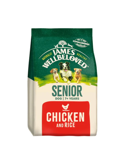 James Wellbeloved Senior Chicken & Rice Dog Food 2kg