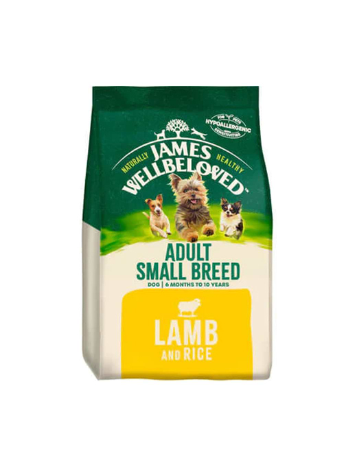 James Wellbeloved Adult Small Breed Lamb & Rice 7.5kg
