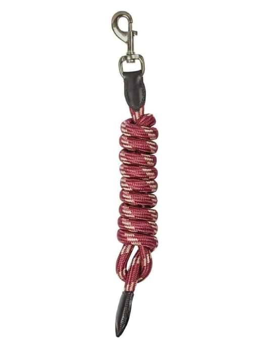Kincade Leather Lead Rope Burgundy