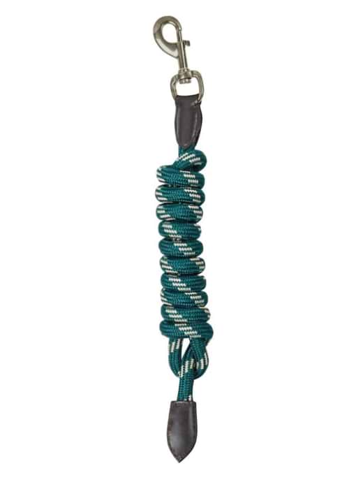 Kincade Leather Lead Rope Hunter Green