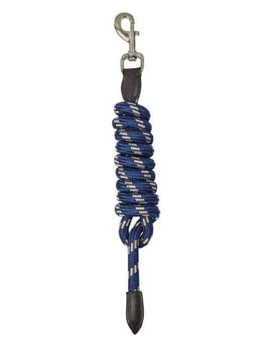 Kincade Leather Lead Rope Navy