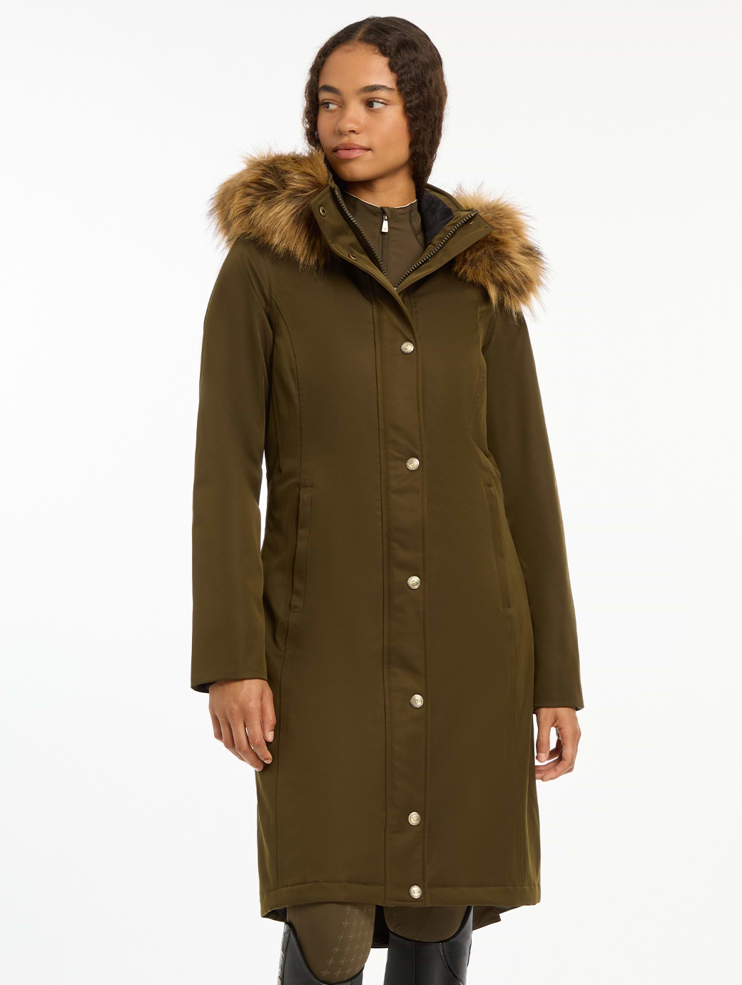 LeMieux Anya Waterproof Riding Coat Alpine